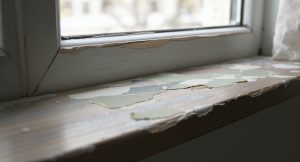 Desgaste cuando no se aplica productor para proteger la madera